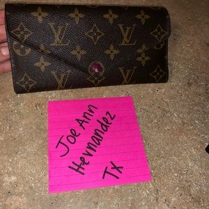 Authentic Louis Vuitton Josephine wallet